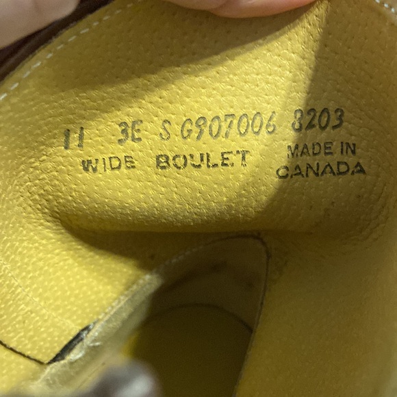 BOULET Medium Cowboy Toe Mans Boots size 11 brand new with tags - Picture 6 of 17